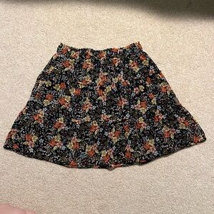 Loft floral skirt